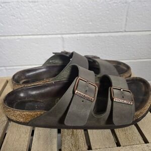 Birkenstock Arizona Slides Sandals Stone Hippie Boho Minimalist M9 W11 42